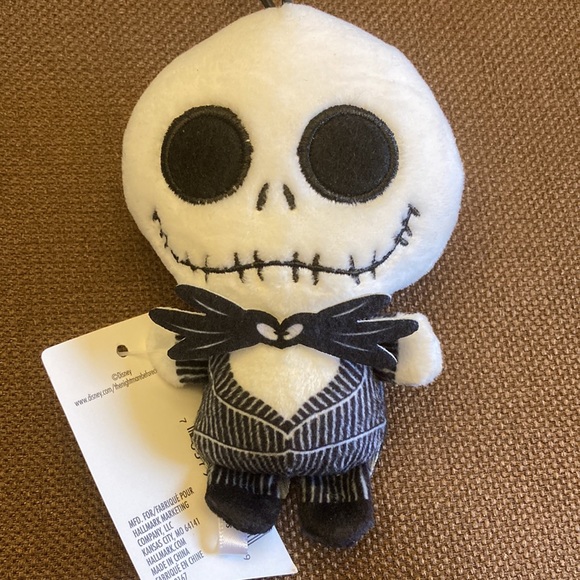 ⚜️Jack Skellington NBC Hallmark Mini Plush Ornament! NWT! - Picture 2 of 6